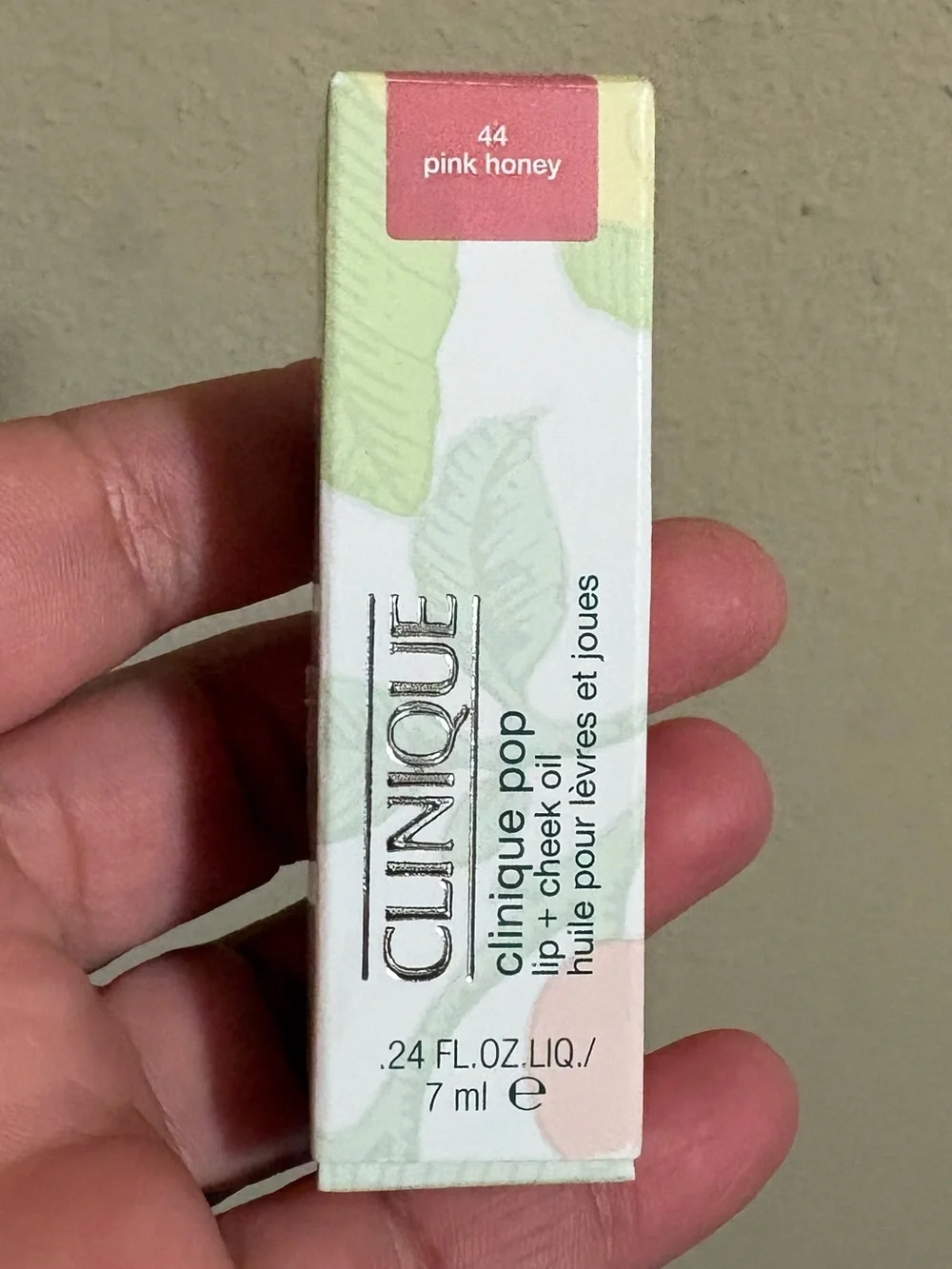 Clinique Pop Lip + Cheek Oil — 44 Pink Honey Brand New Never Used.